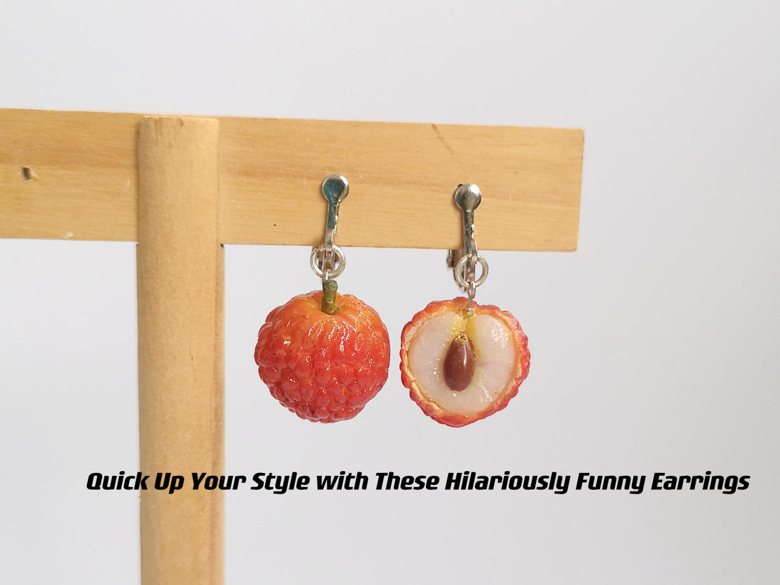 Quick Up Your Style with These Hilariously Funny Earrings! ---- OranEden