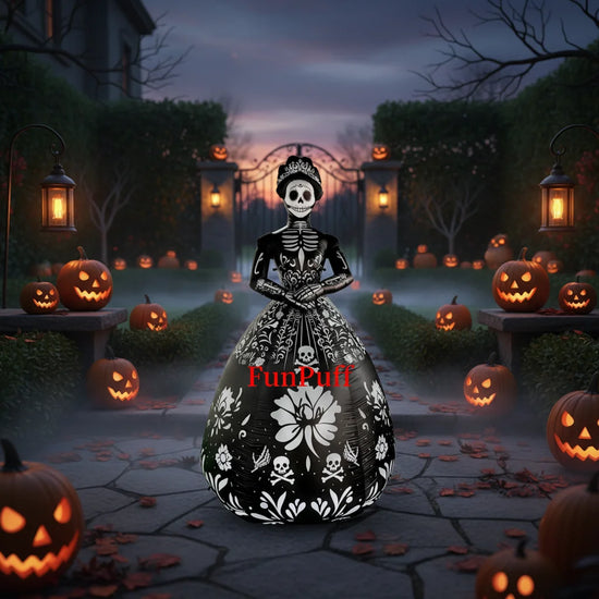 FunPuff Halloween Inflatable Ghost Bride