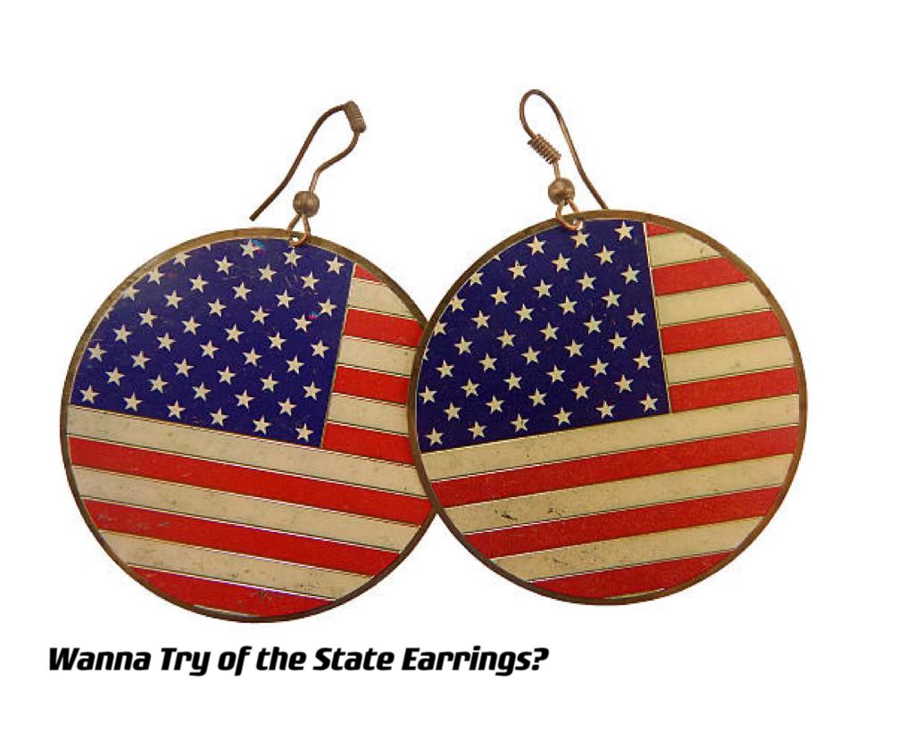 Wanna Try of the State Earrings? ---- OranEden