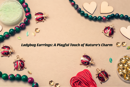 Ladybug Earrings: A Playful Touch of Nature's Charm