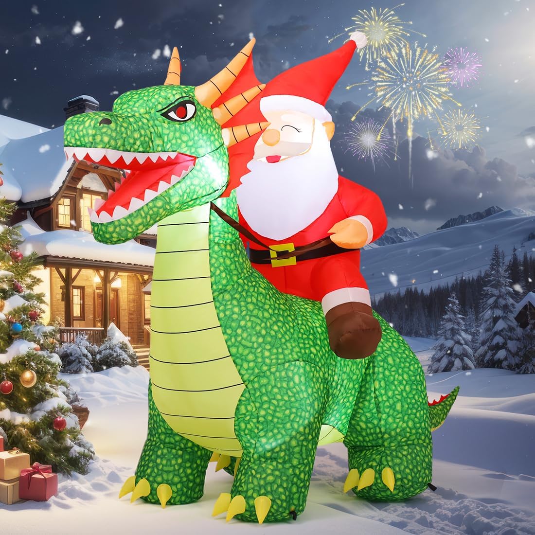 Santa Airplane Inflatable: Let Your Yard Take Off for Christmas!