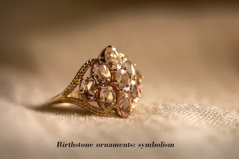 Birthstone ornaments: symbolism