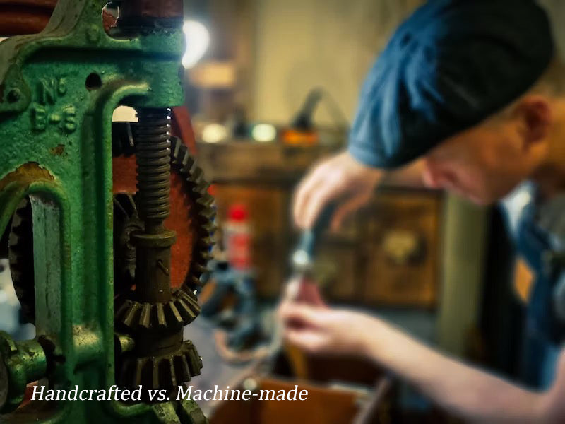 Handcrafted vs. Machine-made