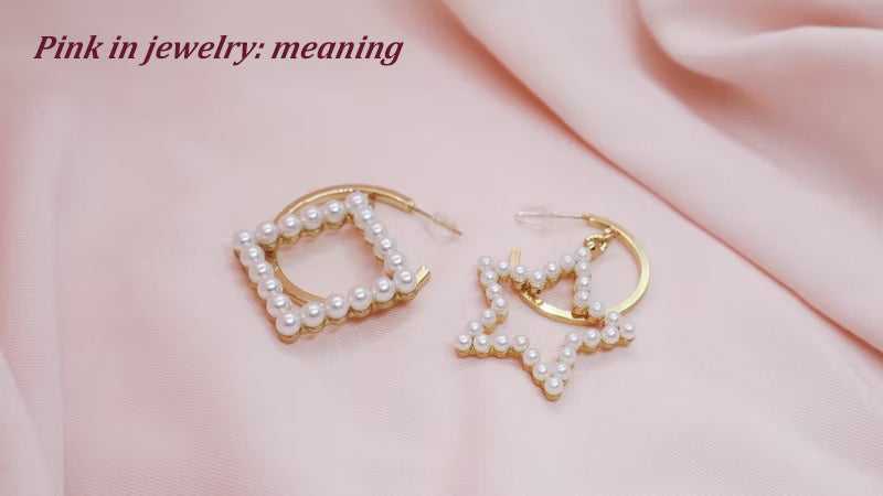 Pink in jewelry: meaning