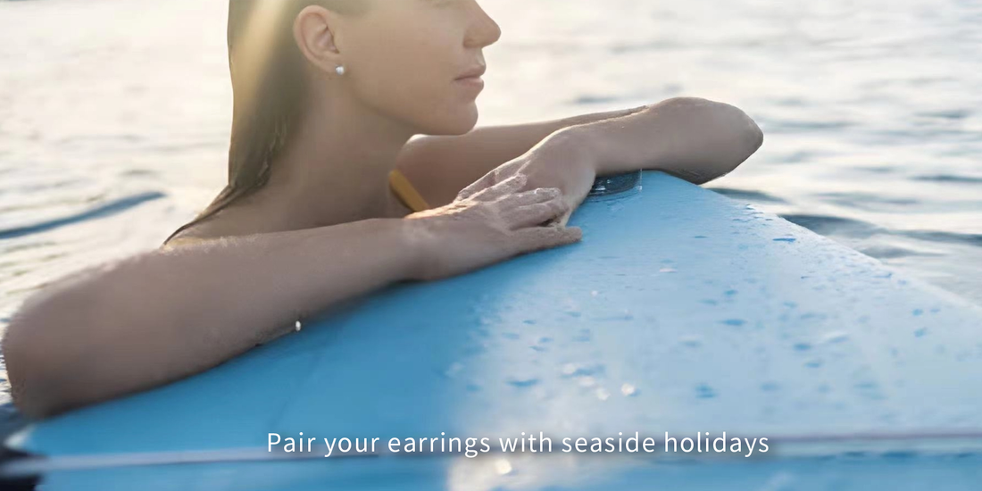 Pair your earrings with seaside holidays-OranEden