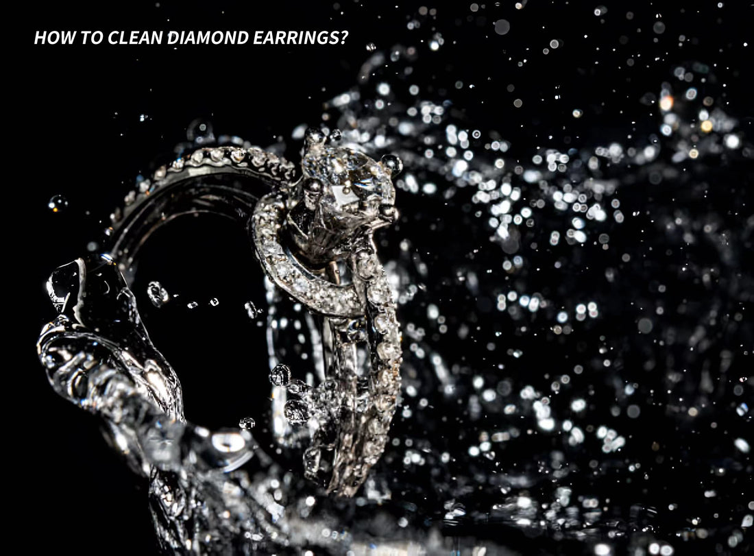 How to clean diamond earrings?-OranEden