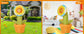 5.5 FT Spring Inflatable Sunflower Outdoor Decoration, Head-Wagging Flowers with LED Lights for Spring Yard Garden Lawn
