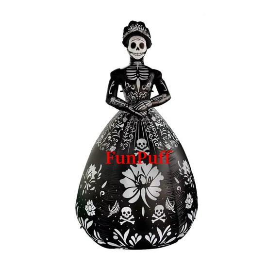 FunPuff Halloween Inflatable Ghost Bride