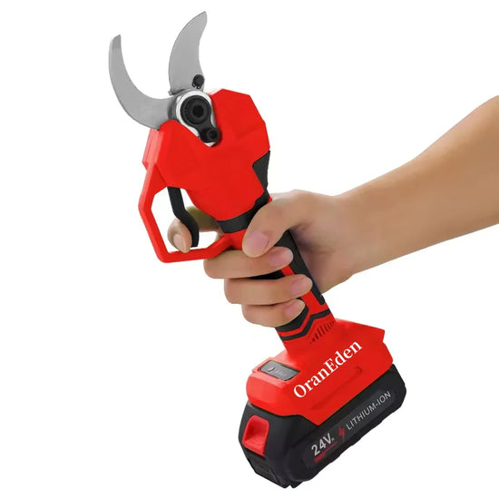 OranEden 21v Lithium Battery Cordless Hedge Trimmer Charging Garden Hedge Trimmer Plastic DIY Electric Scissors