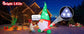 6 FT Inflatable Christmas Gnome Child Hot Selling LED Light Outdoor Christmas Decorations