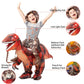 Inflatable Dinosaur Costume for Kids Halloween Costumes Boys Girls Funny Blow up Costume for Halloween Party Cosplay