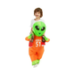 Funny Alien Inflatable Costume for Kids PVC Material for Boys and Girls Halloween Fancy Party Cosplay