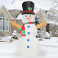 4 FT Christmas Inflatables Snowman Outdoor Decorations Blow Up Yard Decoration with LED Lights