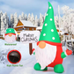 6 FT Inflatable Christmas Gnome Child Hot Selling LED Light Outdoor Christmas Decorations