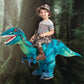 Funny Inflatable Dinosaur Costume for Kids Cotton Halloween Party Cosplay for Boys and Girls
