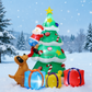 OranEden LED Lights Christmas Tree Inflatables Indoor Party Toys Decorations Toy Christmas Trees