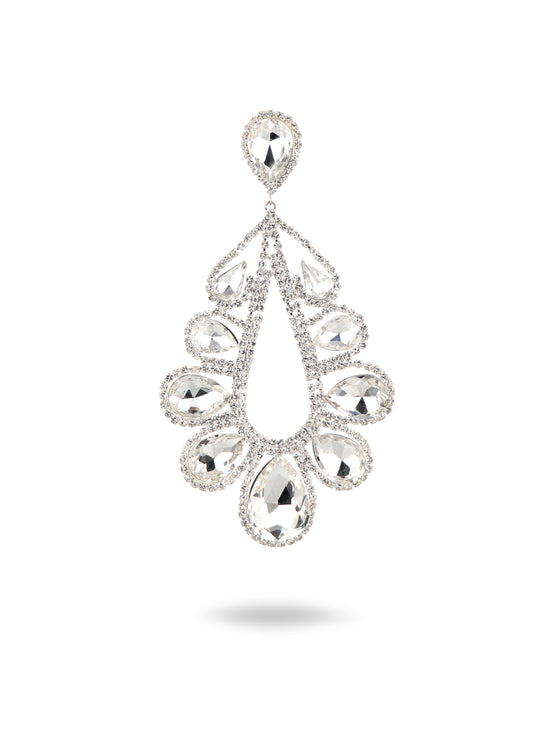 Dew Clear Crystal Earrings