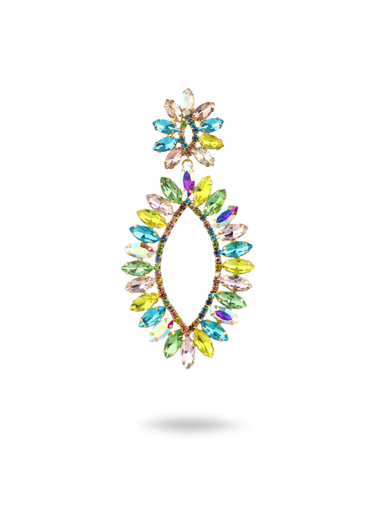 Bella Flower Statement Earrings