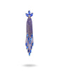 Forget Me Not Crystal Tassel Earrings