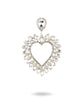 Wavi Heart Sparkling Earrings