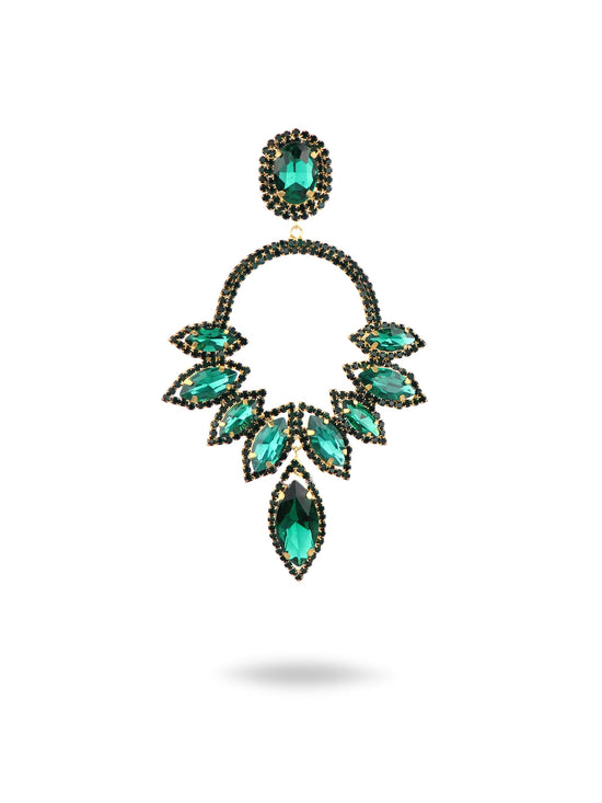 Shoreline Dangle Crystal Earrings (7 / PACK)