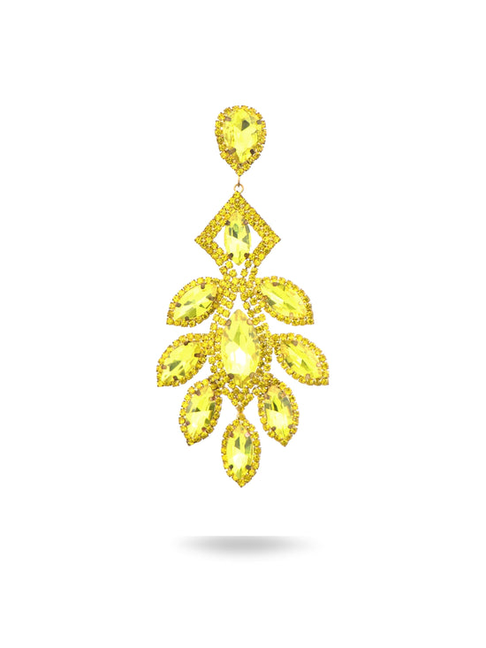 Crystalline Sparkling Earrings