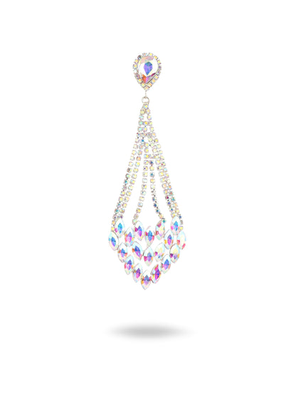 Codi Drop Crystal Earrings  (7 / PACK)