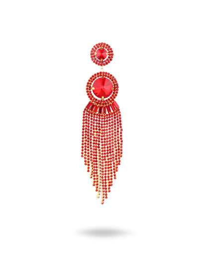 Scorching Sun Dangling Tassel Earrings (7 / PACK)