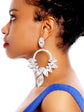 Shoreline Dangle Crystal Earrings (7 / PACK)