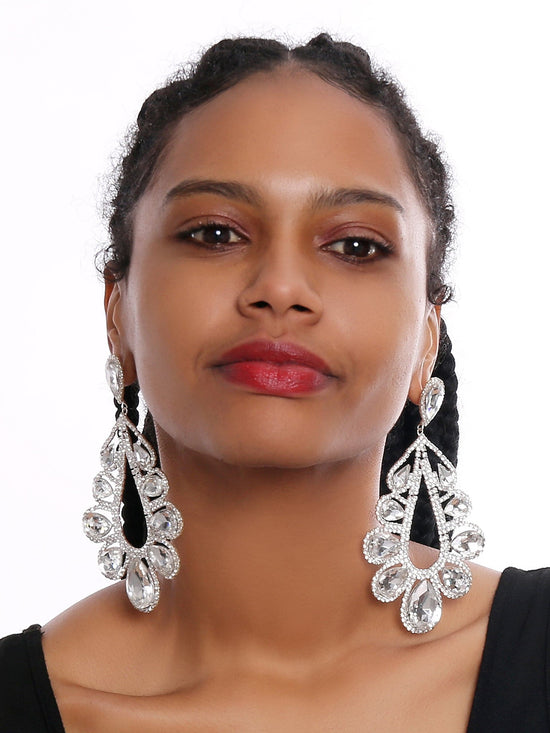 Dew Clear Crystal Earrings