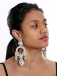 Glowing Wisdom Large Crystal Teardrop Earrings