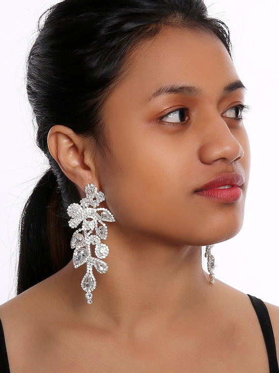 Cosmic Flower Statement Earrings