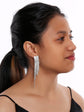 Waterfall Crystal Fringe Earrings (7 / PACK)