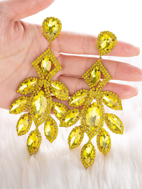 Crystalline Sparkling Earrings
