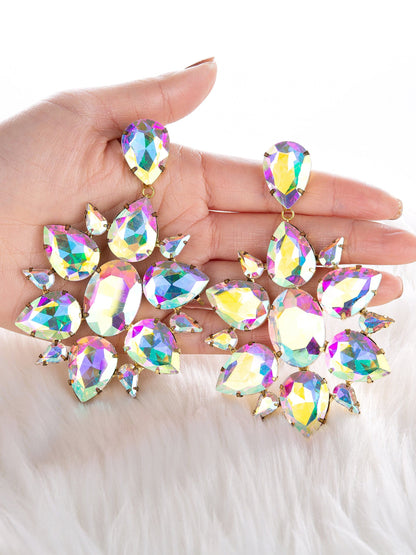 Hexapetalous Bright Earrings