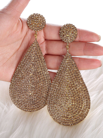 Big Shell Sparkle Earrings