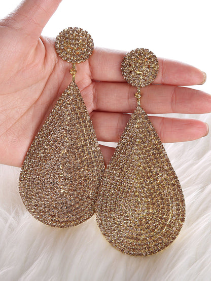 Big Shell Sparkle Earrings  (7 / PACK)