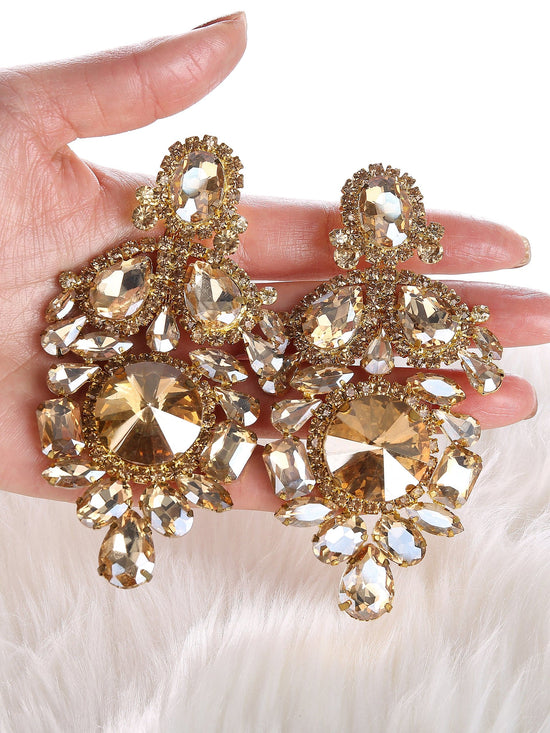 Amber Giant Earrings