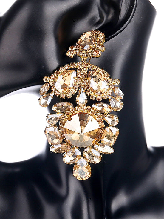 Amber Giant Earrings