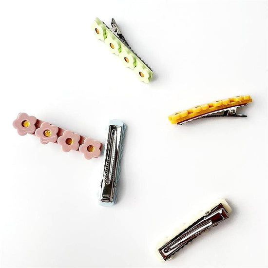 Candy Color Flower Clip