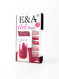 OranEden x E&A color gel Ruby Nails