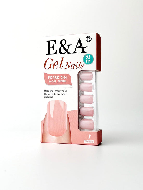 OranEden x E&A color gel Pink Nails