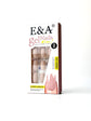 OranEden x E&A color gel Shining Dusty Pink Nails