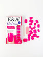 OranEden x E&A color gel Fuchsia Nails