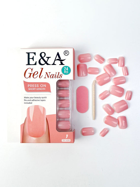 OranEden x E&A color gel Pink Nails (7 / PACK)