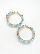 Baysalt Multicolor Hoop Earrings