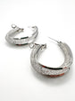 Galactic Silver Copper Hoop Earrings (7 / PACK)
