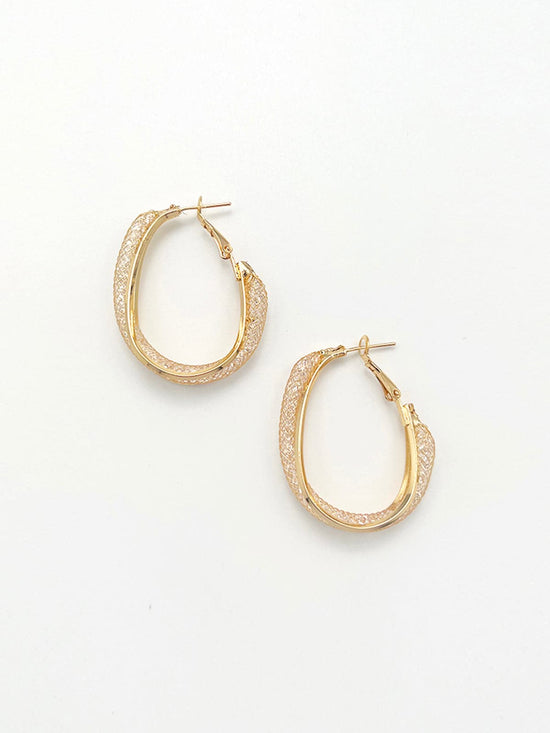 Galactic Gold Copper Hoop Earrings (7 / PACK)