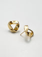 Tierce Petite Gold Earrings