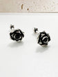 Rosa Tiny Sterling Silver Stud Earrings